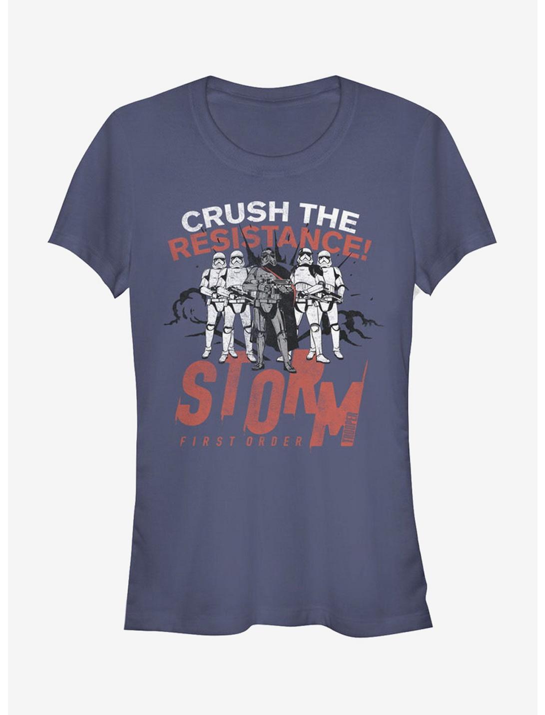 Star Wars Crush the Resistance Girls T-Shirt