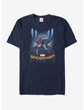 Marvel Spider-Man Homecoming Logo Pattern T-Shirt