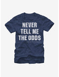 Star Wars Never Tell Me the Odds T-Shirt