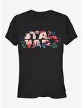 Star Wars Flower Logo Girls T-Shirt