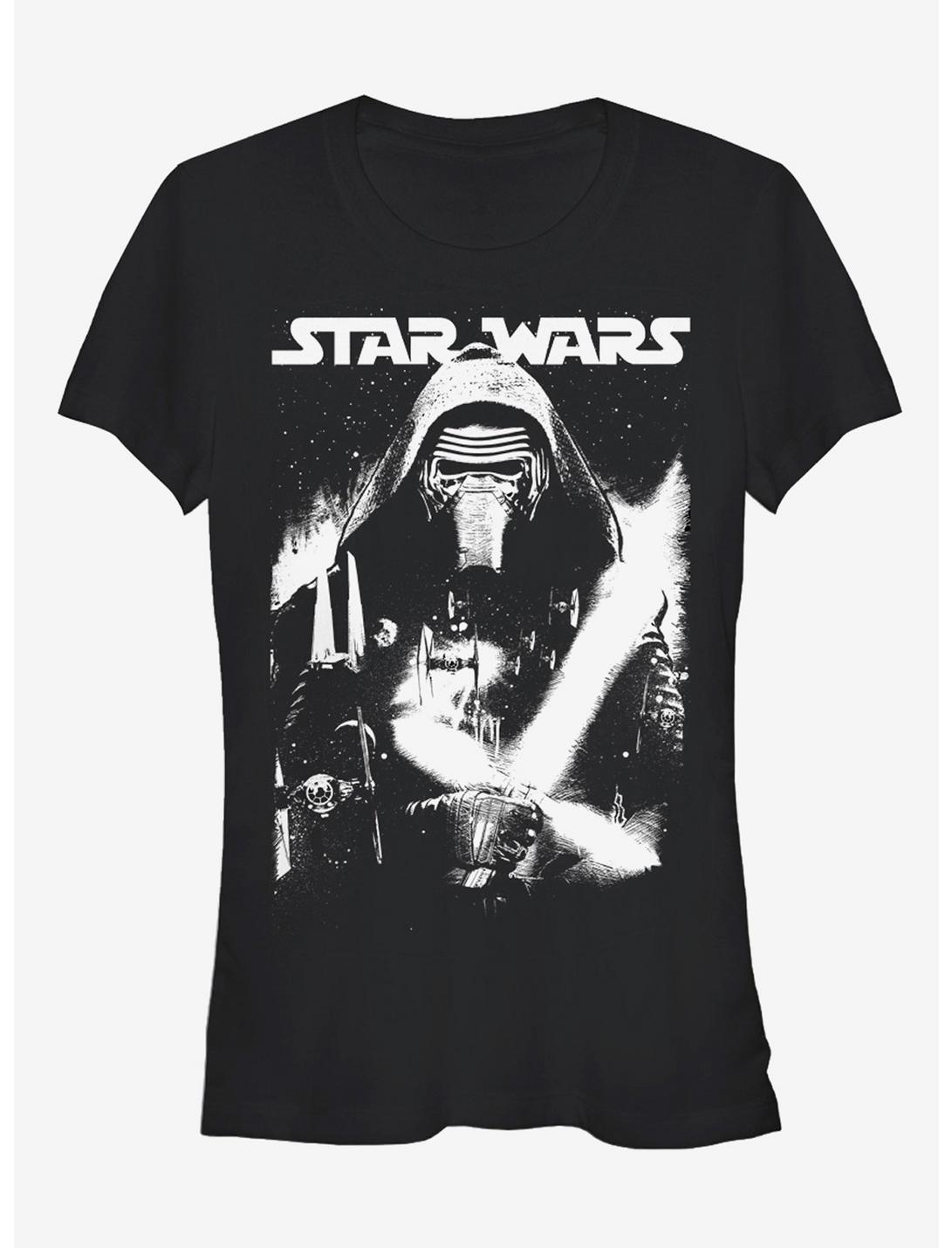Star Wars Kylo Ren Stare Down Girls T-Shirt