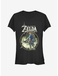 Nintendo Legend of Zelda Breath of the Wild Circle Girls T-Shirt
