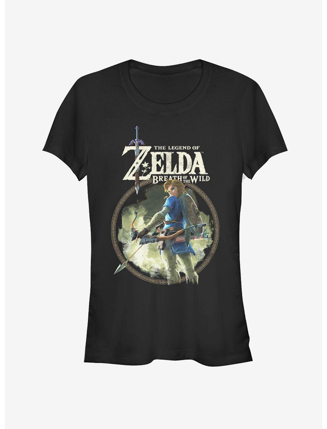 Nintendo Legend of Zelda Breath of the Wild Circle Girls T-Shirt