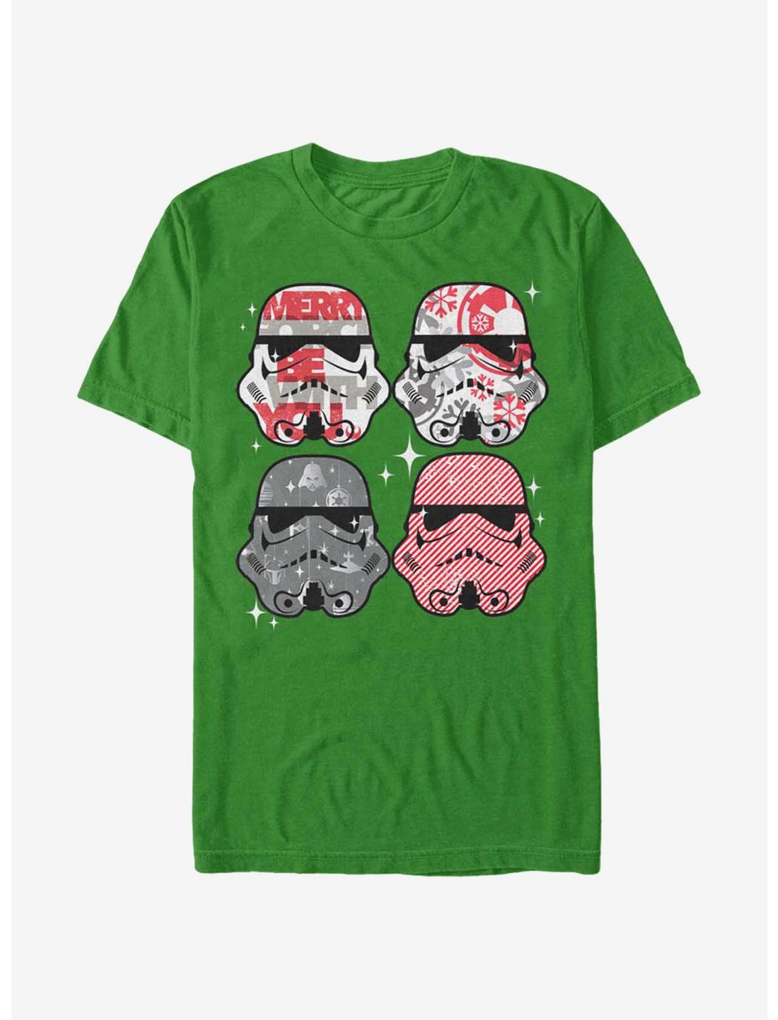 Star Wars Christmas Stormtrooper Helmets T-Shirt