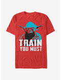 Star Wars Yoda Small You are Train You Must T-Shirt