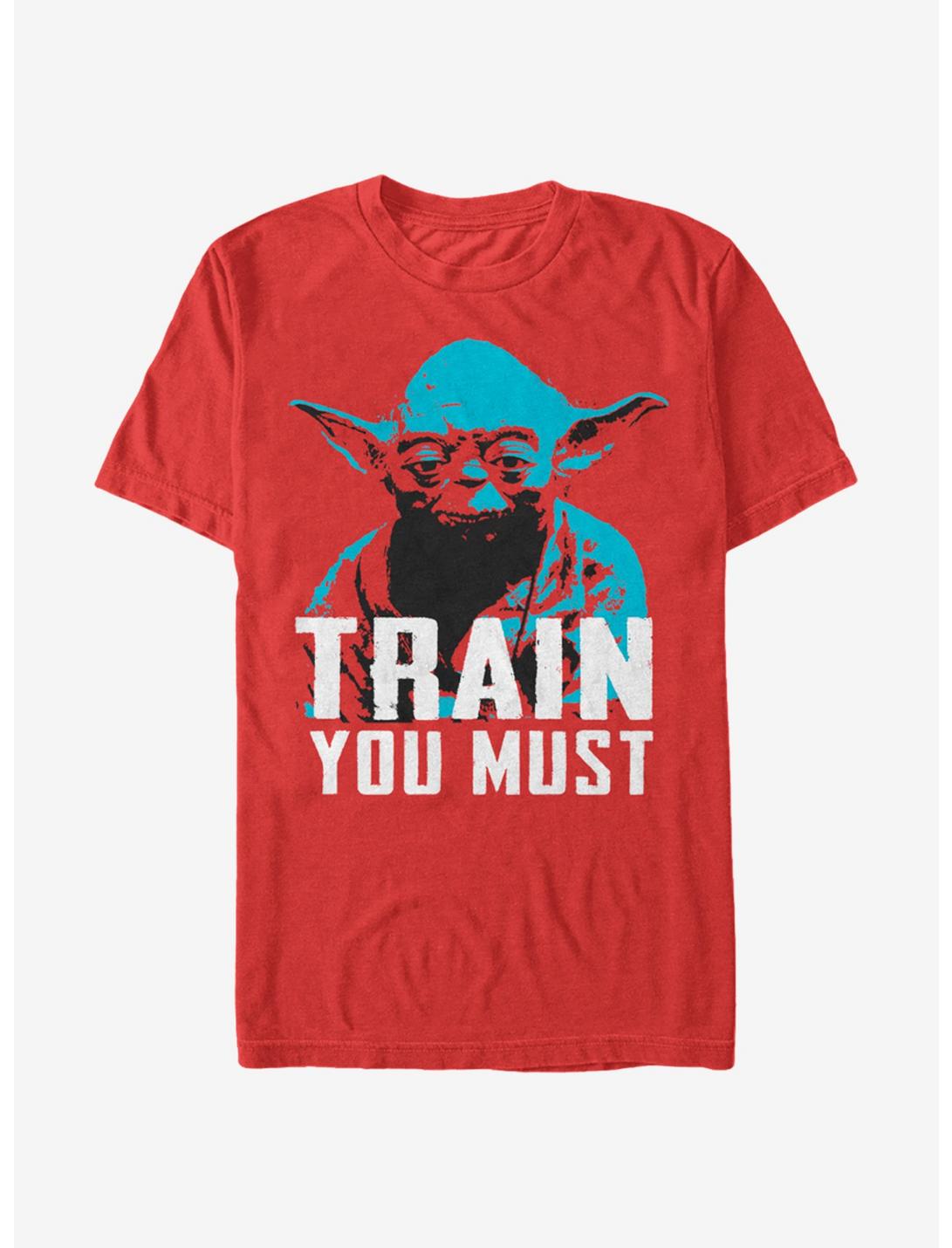 Star Wars Yoda Small You are Train You Must T-Shirt