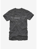 Star Wars Yoda Outline T-Shirt