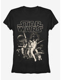 Star Wars Classic Poster Girls T-Shirt
