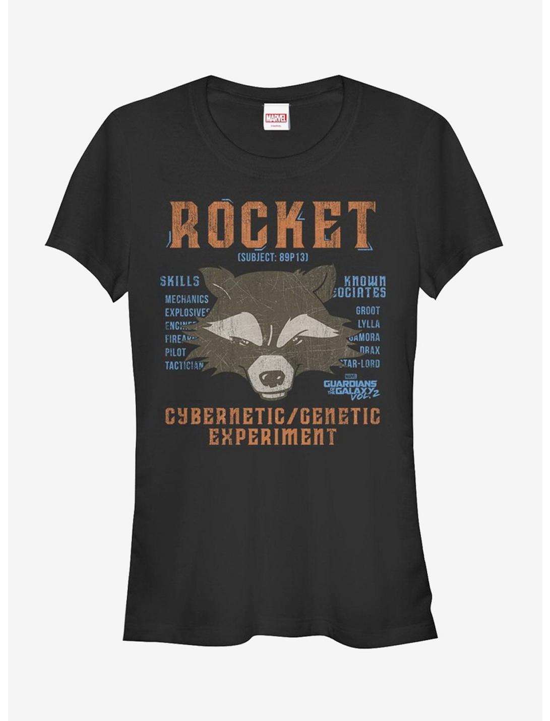 Marvel Guardians of the Galaxy Vol. 2 Rocket List Girls T-Shirt