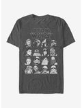 Star Wars Character Page T-Shirt