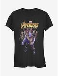 Marvel Avengers: Infinity War Thanos Entourage Girls T-Shirt