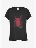 Marvel Spider-Man Homecoming Logo Web Girls T-Shirt