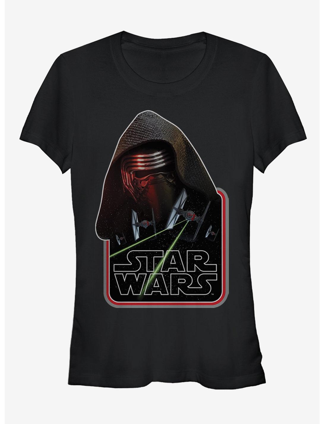 Star Wars Episode VII The Force Awakens Kylo Ren TIE Fighter Girls T-Shirt