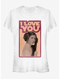 Star Wars Princess Leia Quote I Love You Girls T-Shirt