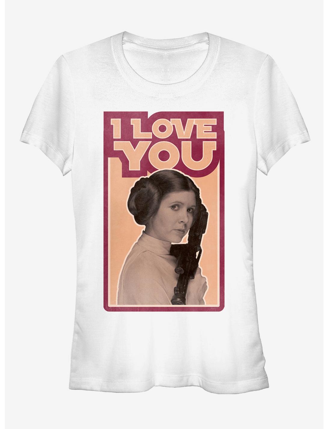 Star Wars Princess Leia Quote I Love You Girls T-Shirt