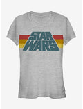 Star Wars Stripe Logo Girls T-Shirt