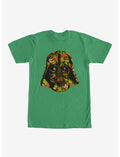 Star Wars Hawaiian Print Darth Vader Helmet T-Shirt