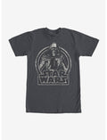 Star Wars Kylo Ren Classic Distressed T-Shirt