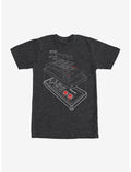 Nintendo Layered NES Controller T-Shirt