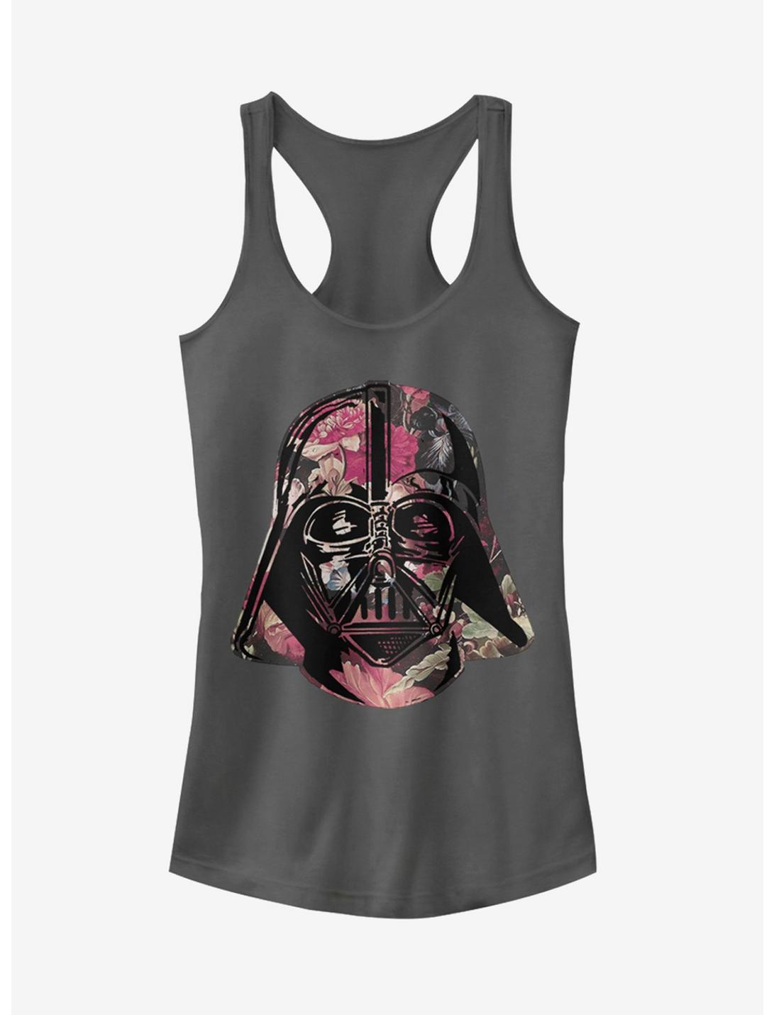 Star Wars Floral Print Vader Girls T-Shirt
