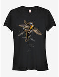 Marvel Wasp Flight Path Girls T-Shirt