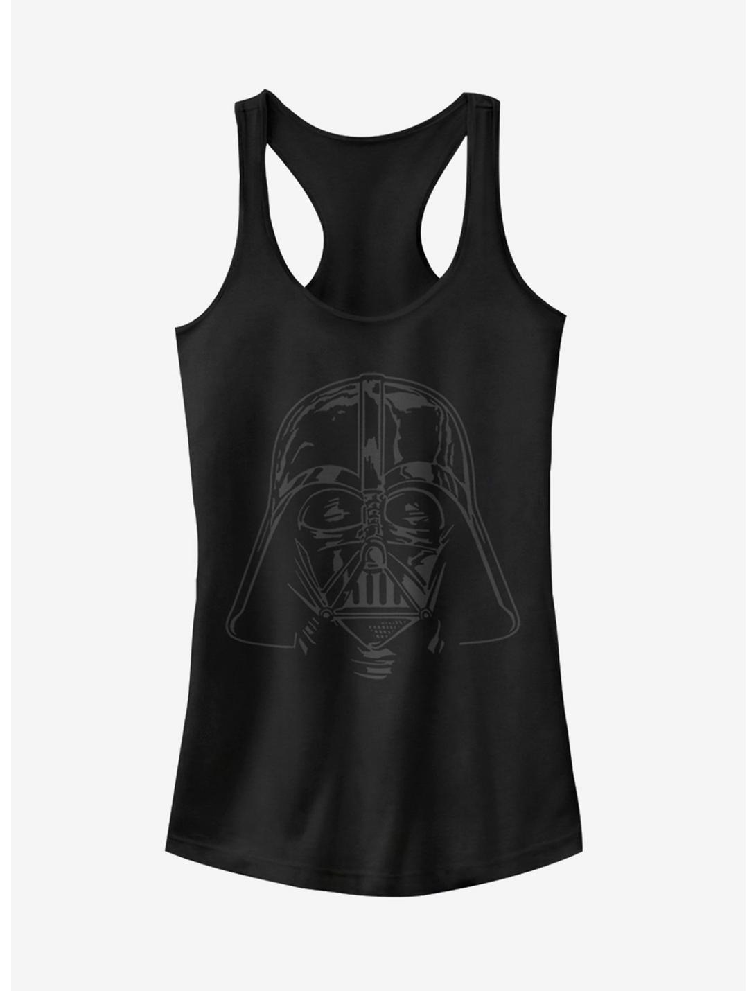 Star Wars Darth Vader Helmet Girls Tank