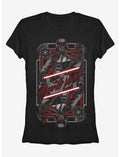 Star Wars Darth Vader Lightsaber Duo Girls T-Shirt