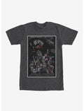 Star Wars Episode VII The Force Awakens Character Poster T-Shirt