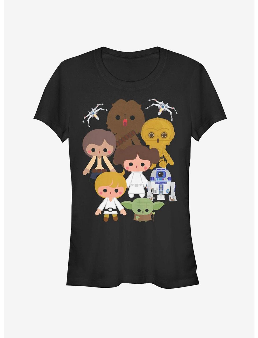 Star Wars Cute Cartoon Rebels Girls T-Shirt