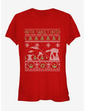 Star Wars Hoth Sweet Hoth Ugly Christmas Sweater Girls T-Shirt