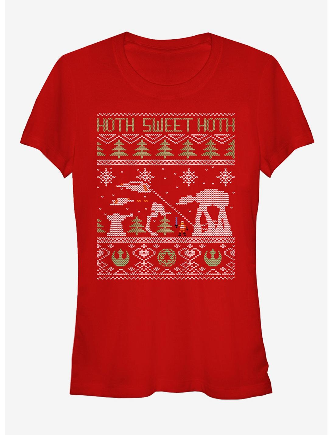Star Wars Hoth Sweet Hoth Ugly Christmas Sweater Girls T-Shirt