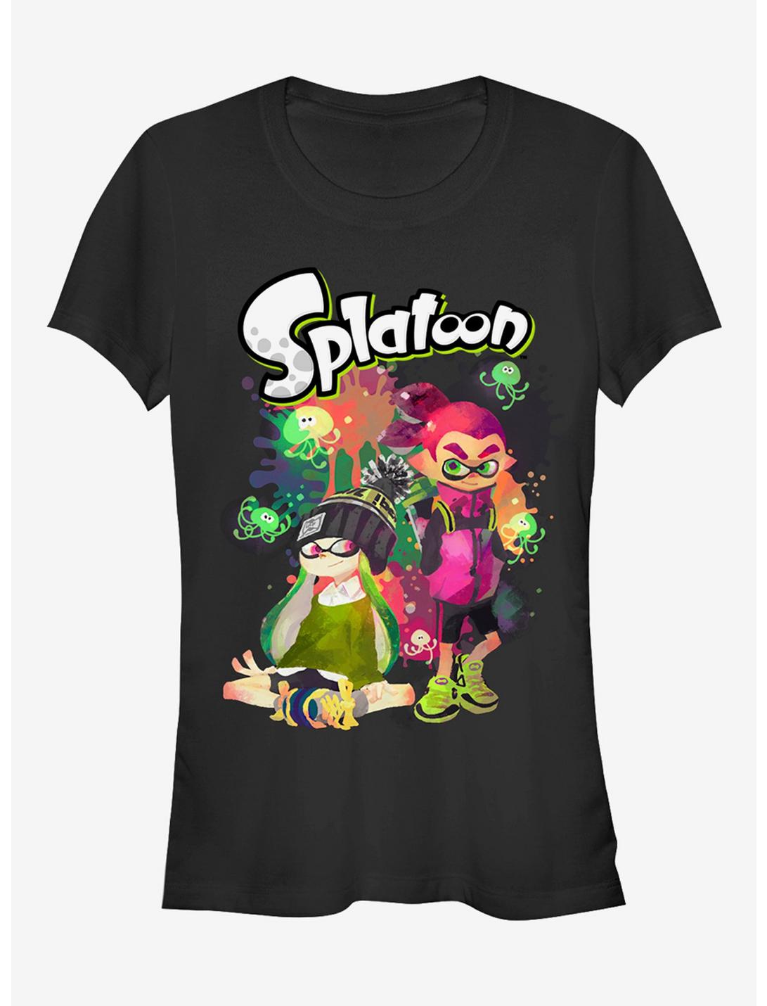 Nintendo Splatoon Inklings and Jellyfish Party Girls T-Shirt
