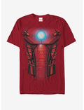 Marvel Halloween Iron Man Arc Reactor Costume T-Shirt