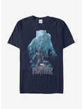 Marvel Black Panther 2018 Wakanda Silhouette T-Shirt