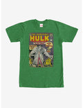 Marvel Hulk Comic Book Cover Print T-Shirt
