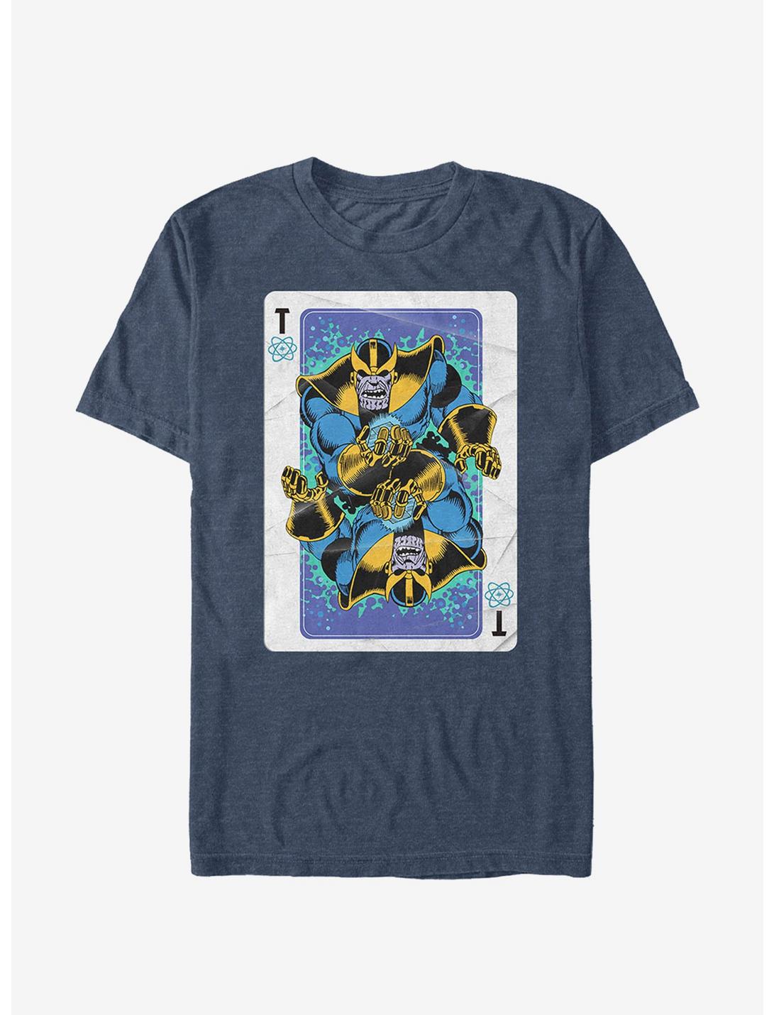 Marvel Thanos Playing Card T-Shirt