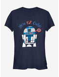 Star Wars Valentine's Day R2-D2 Too Cute Girls T-Shirt