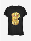 Marvel Avengers: Infinity War Geometric Gauntlet Girls T-Shirt