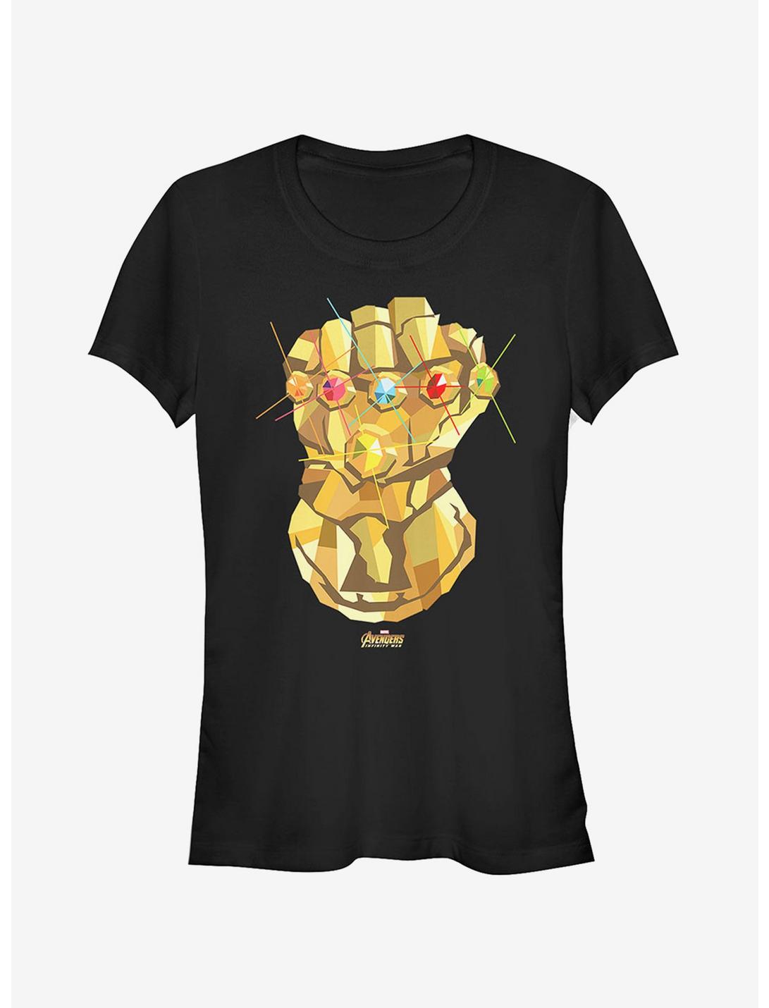 Marvel Avengers: Infinity War Geometric Gauntlet Girls T-Shirt