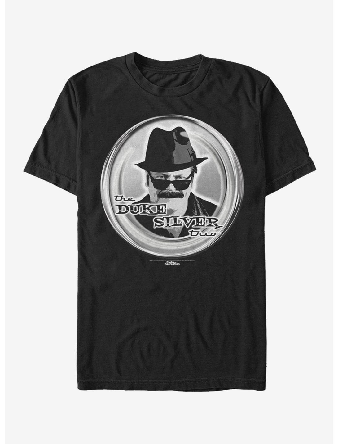 Parks & Recreation Duke Silver T-Shirt