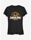 Neon T Rex Logo Girls T-Shirt