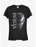 Marvel Venom Film Split Portrait Girls T-Shirt