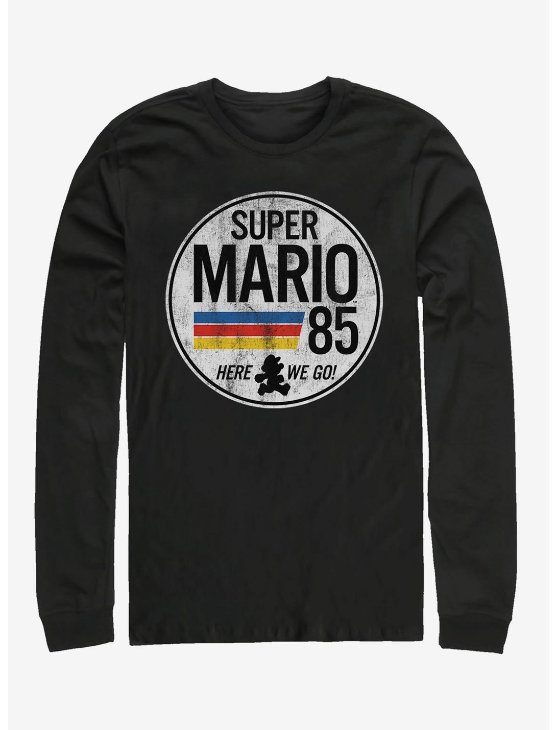 Super Mario Mario Is Go Long-Sleeve T-Shirt