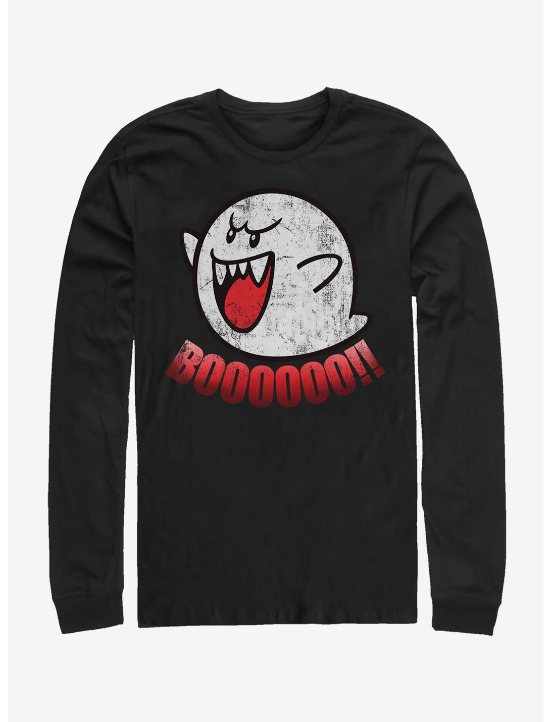 Nintendo Boo Ghost Long-Sleeve T-Shirt