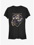 Marvel Avengers: Endgame Thanos Shield Girls T-Shirt