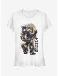 Marvel Avengers: Endgame Thanos Shoulder Girls T-Shirt