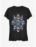 Marvel Avengers: Endgame Character Group Girls T-Shirt