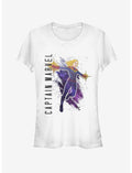Marvel Avengers Endgame Captain Marvel Painted Girls T-Shirt