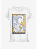 Marvel Avengers Endgame Pop Captain Marvel Girls T-Shirt