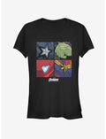 Marvel Avengers Endgame Hero Emblems Girls T-Shirt